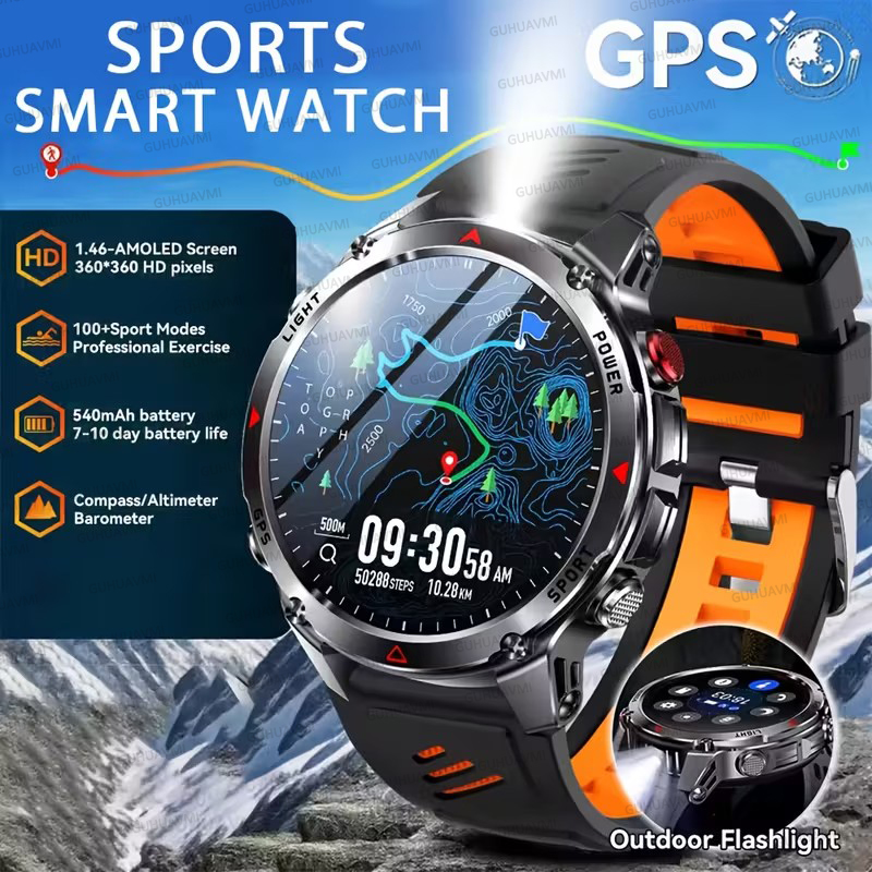 Outdoor Adventure Hours - 2026 新しい T-Rex 3 ウルトラミリタリーアドベンチャー GPS