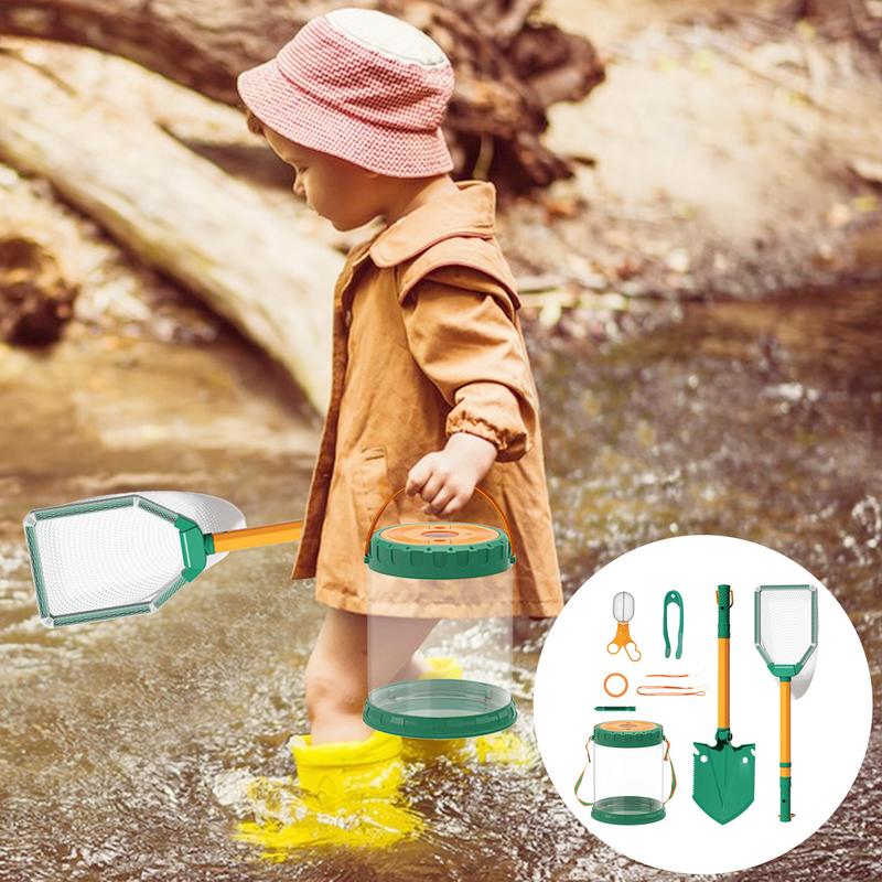 Outdoor Adventure Kit For Kids - 子供用バタフライキャッチャーキット,格納式キャッチャー,多用途のアドベンチャーキット