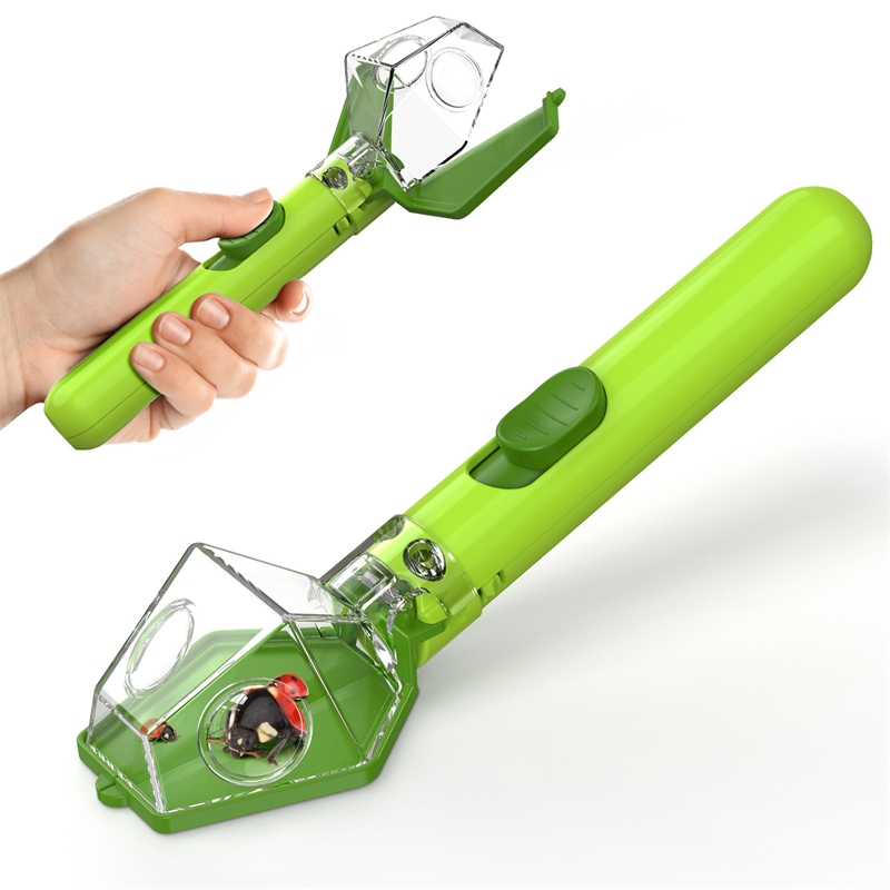 Outdoor Adventure Kit For Kids - 子供用バグキャッチャー 6倍拡大鏡付きエクスプローラーキット 屋外STEMアドベンチャー用 昆虫観察おもちゃ 男の子と女の子向け