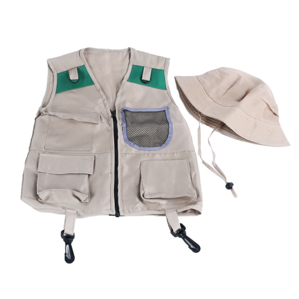 夏服子供用エクスプローラーベストツール服ファッションベストア - Outdoor Adventure Kit For Kids のレビューと価格