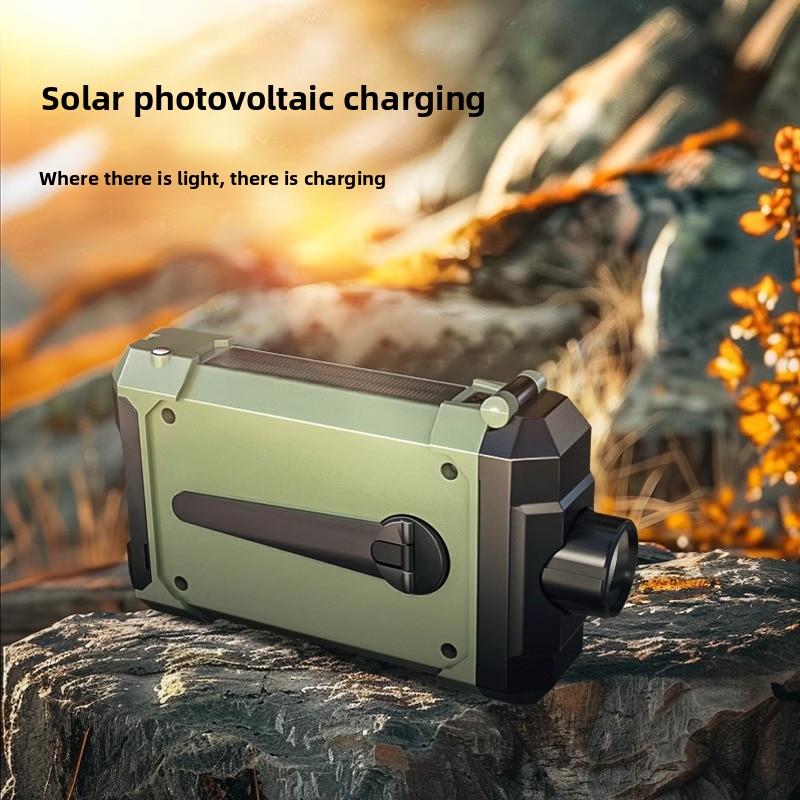 サバイバルラジオ - 緊急用手回し式＆ソーラー式天気警報、懐 - Emergency Radio Solar のレビューと価格