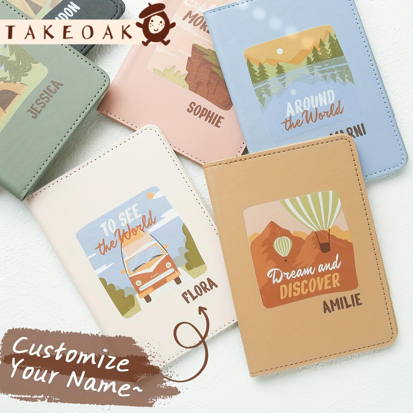 パーソナライズされたカスタム名レトロ旅行風景プリントレザーパ - Outdoor Adventure Names のレビューと価格