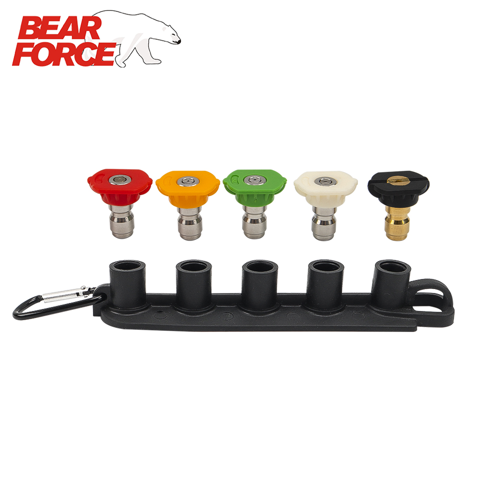 高圧スプレーノズル,1/4インチ,車の脱脂機,クイックコネク - Bear Spray Clip のレビューと価格