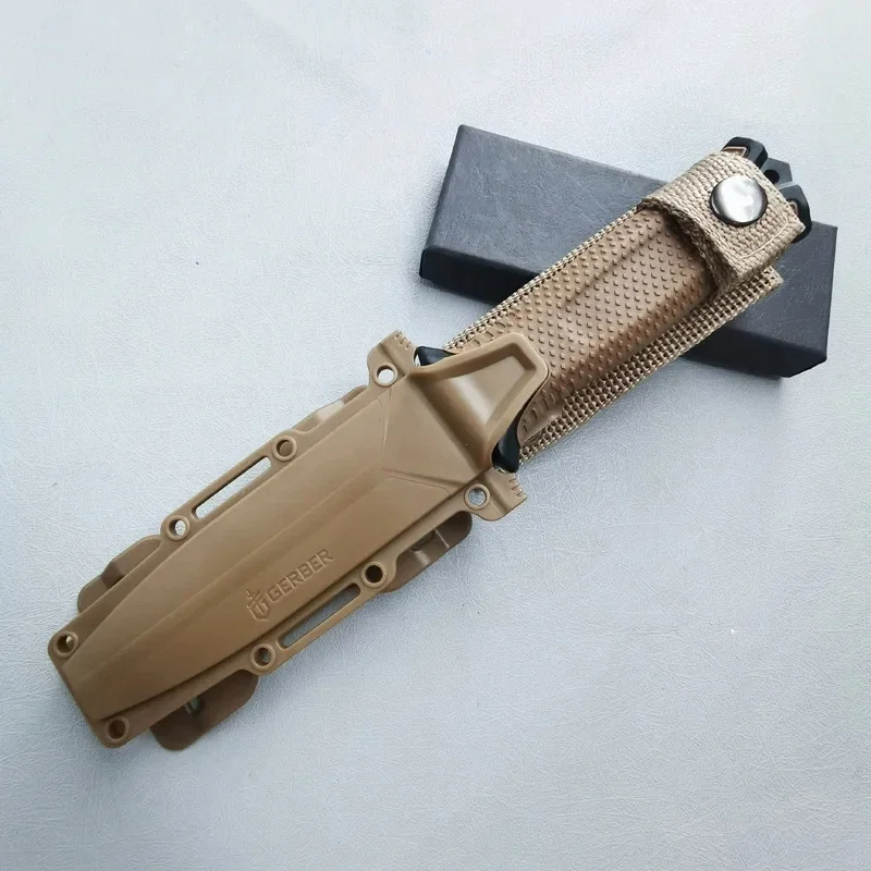 屋外折りたたみナイフ多目的キャンプ高硬度シャープサバイバルナ - Survival Knife Full Tang のレビューと価格