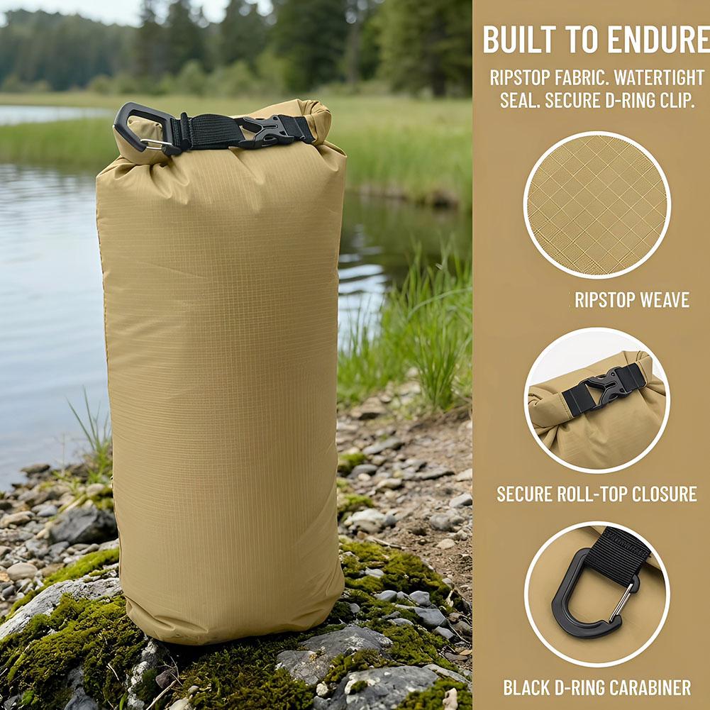 防水ドライバッグ 超軽量 大容量収納バッグ ロールトップ開閉 - Outdoor Adventure Kayak のレビューと価格