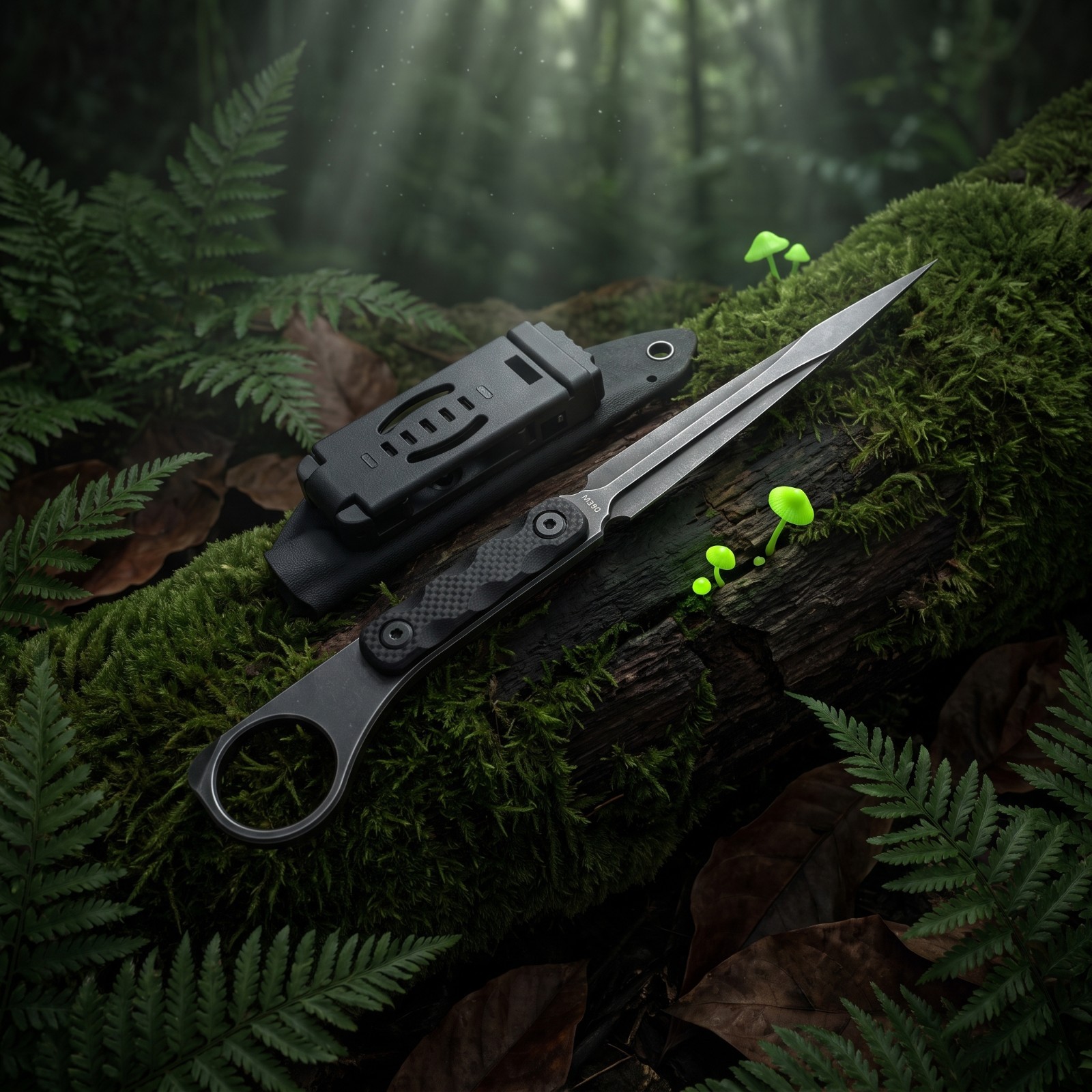 高硬度鋼固定刃ハンティングナイフ軽量EDCポケットナイフ、カ - Survival Knife Full Tang のレビューと価格
