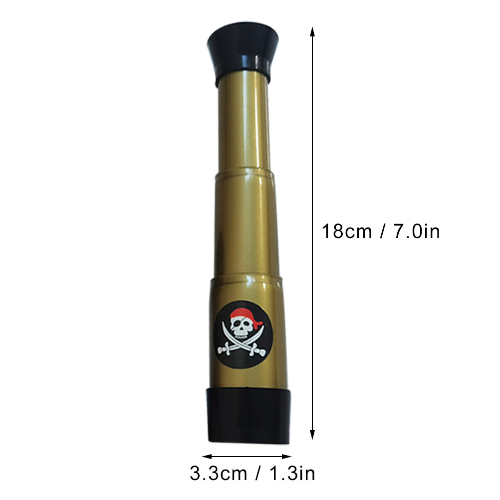 12個入り子供用海賊望遠鏡セット、冒険遊びやパーティーの景品 - Outdoor Adventure Kit For Kids のレビューと価格