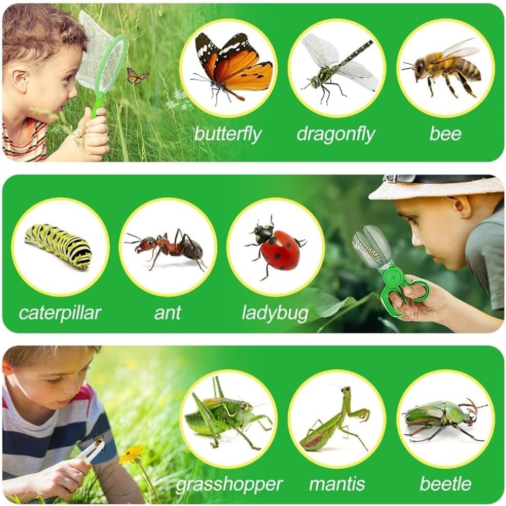 キッズエクスプローラーキット、アウトドアアドベンチャーキャン - Outdoor Adventure Kit For Kids のレビューと価格
