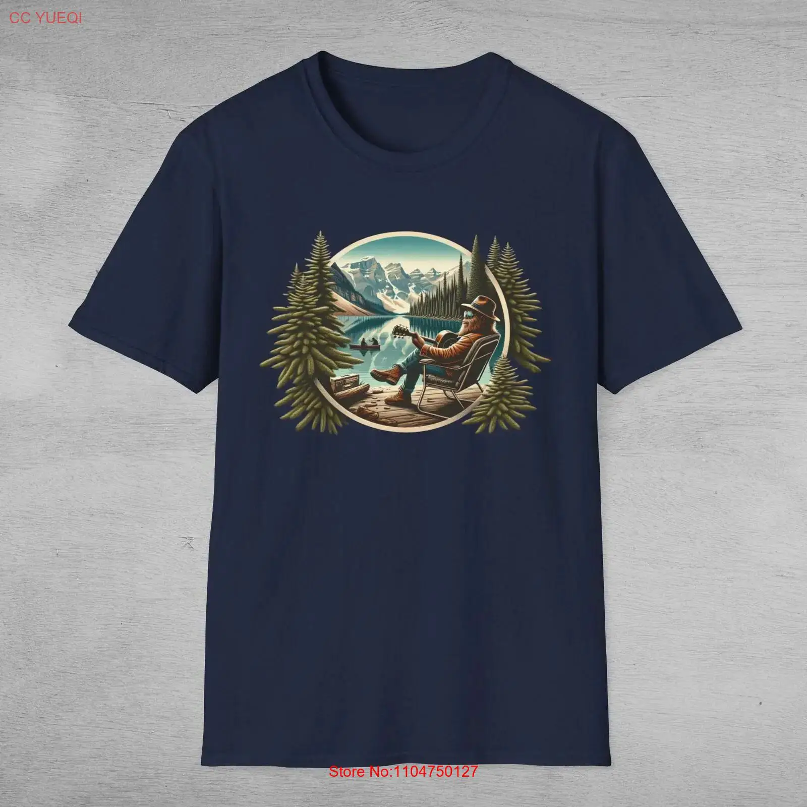 ビッグフット・アット・ザ・レイク Tシャツ サスカッチ キャ - Outdoor Adventure At のレビューと価格