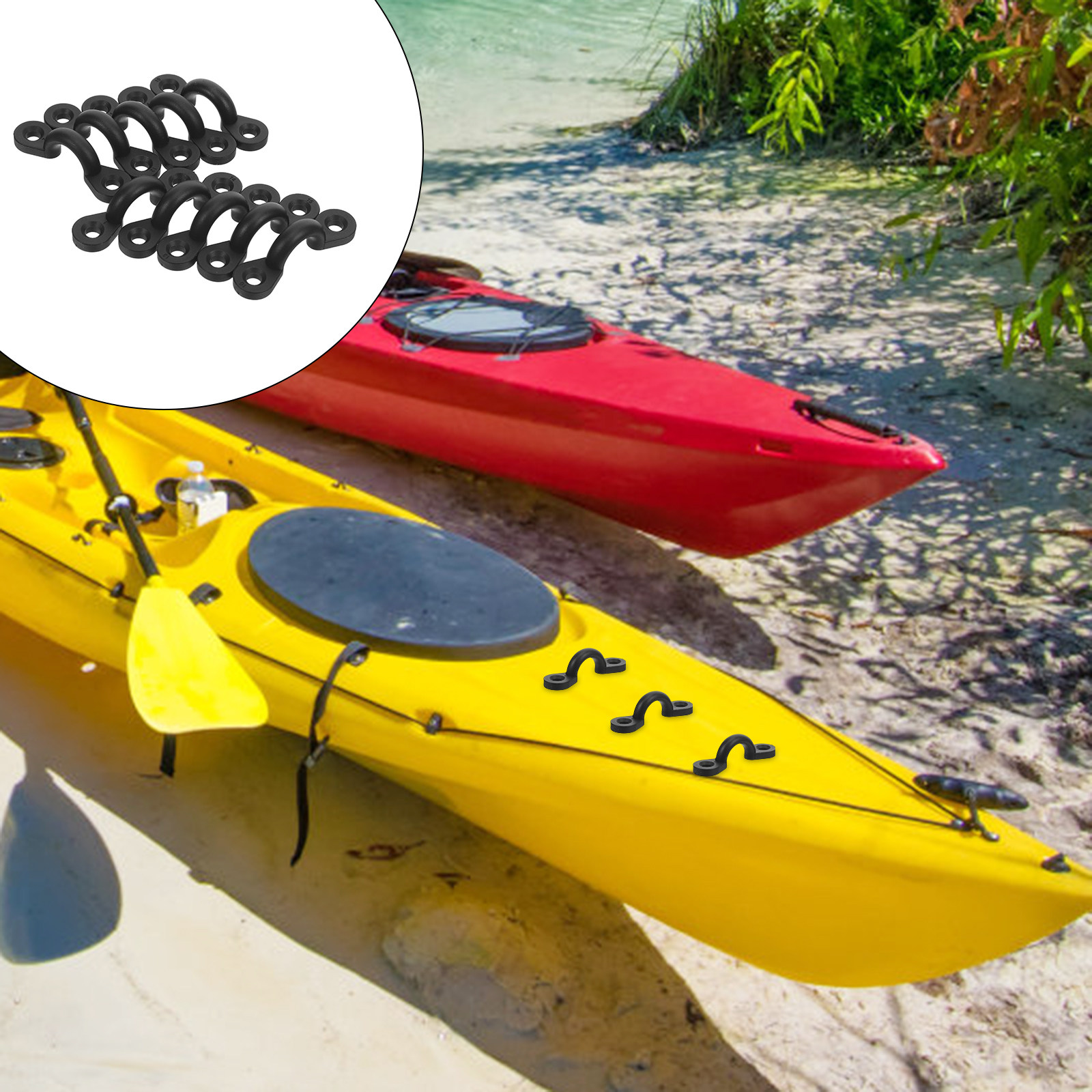 20個入り カヤックアンカー クリートパッド アイキット ナ - Outdoor Adventure Kayak のレビューと価格