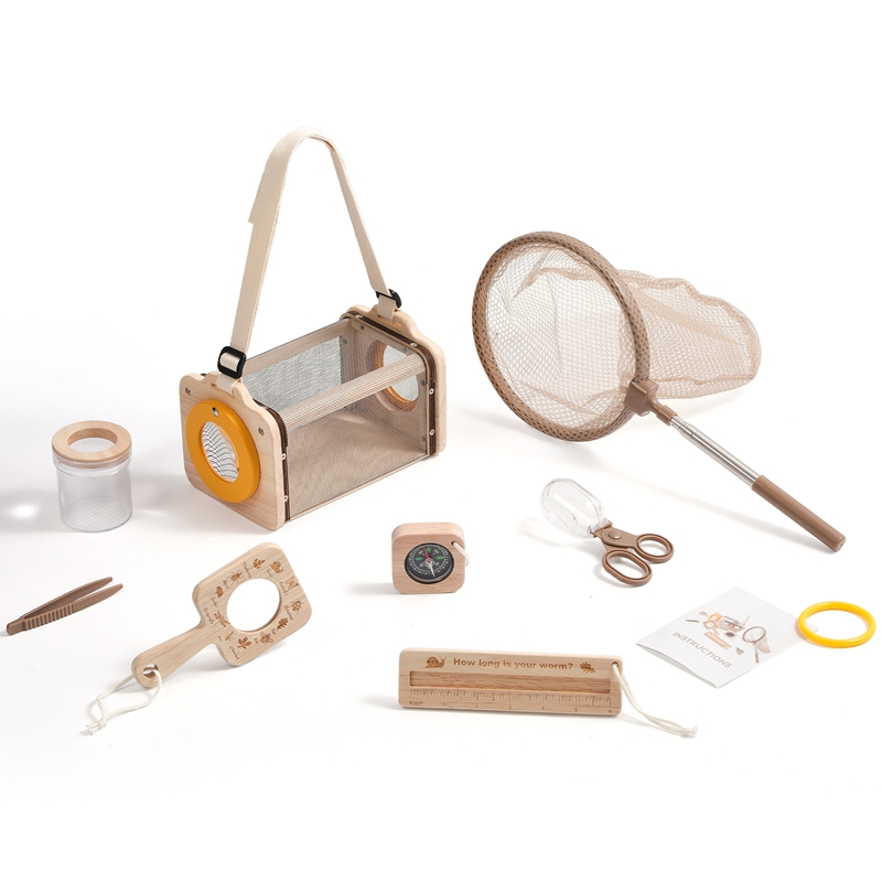 子供用アウトドア探検キット 昆虫と葉っぱの認知探求おもちゃ  - Outdoor Adventure Kit For Kids のレビューと価格