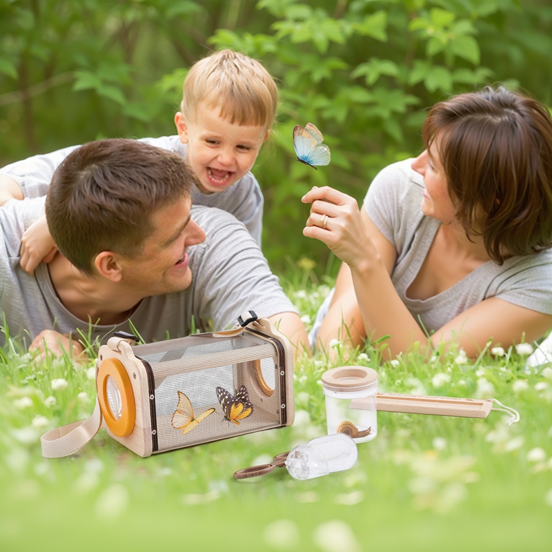 子供用アウトドア探検キット 昆虫と葉っぱの認知探求おもちゃ  - Outdoor Adventure Kit For Kids のレビューと価格