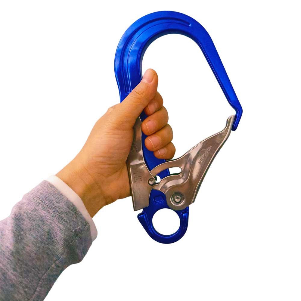 ヘビーデューティー25KNカラビナ 大型スナップフック クラ - Outdoor Adventure Zipline のレビューと価格