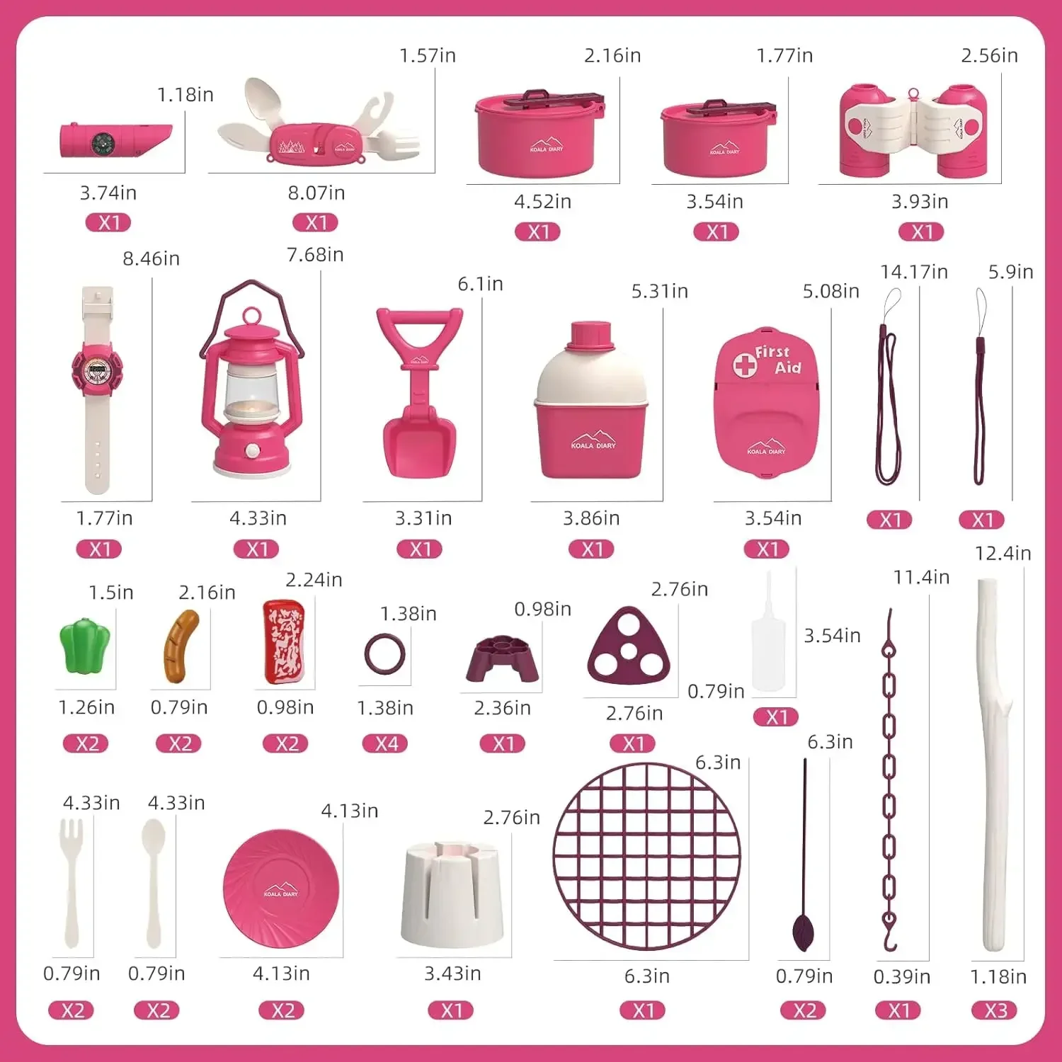 ‌ 子供用アウトドア自然探検おもちゃセット ビーチ砂遊びツー - Outdoor Adventure Kit For Kids のレビューと価格