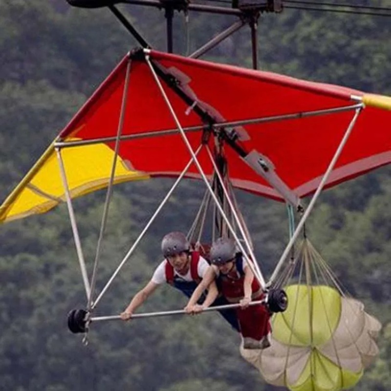 屋外グライディング ジップライン スイング スリリングアドベ - Outdoor Adventure Zipline のレビューと価格