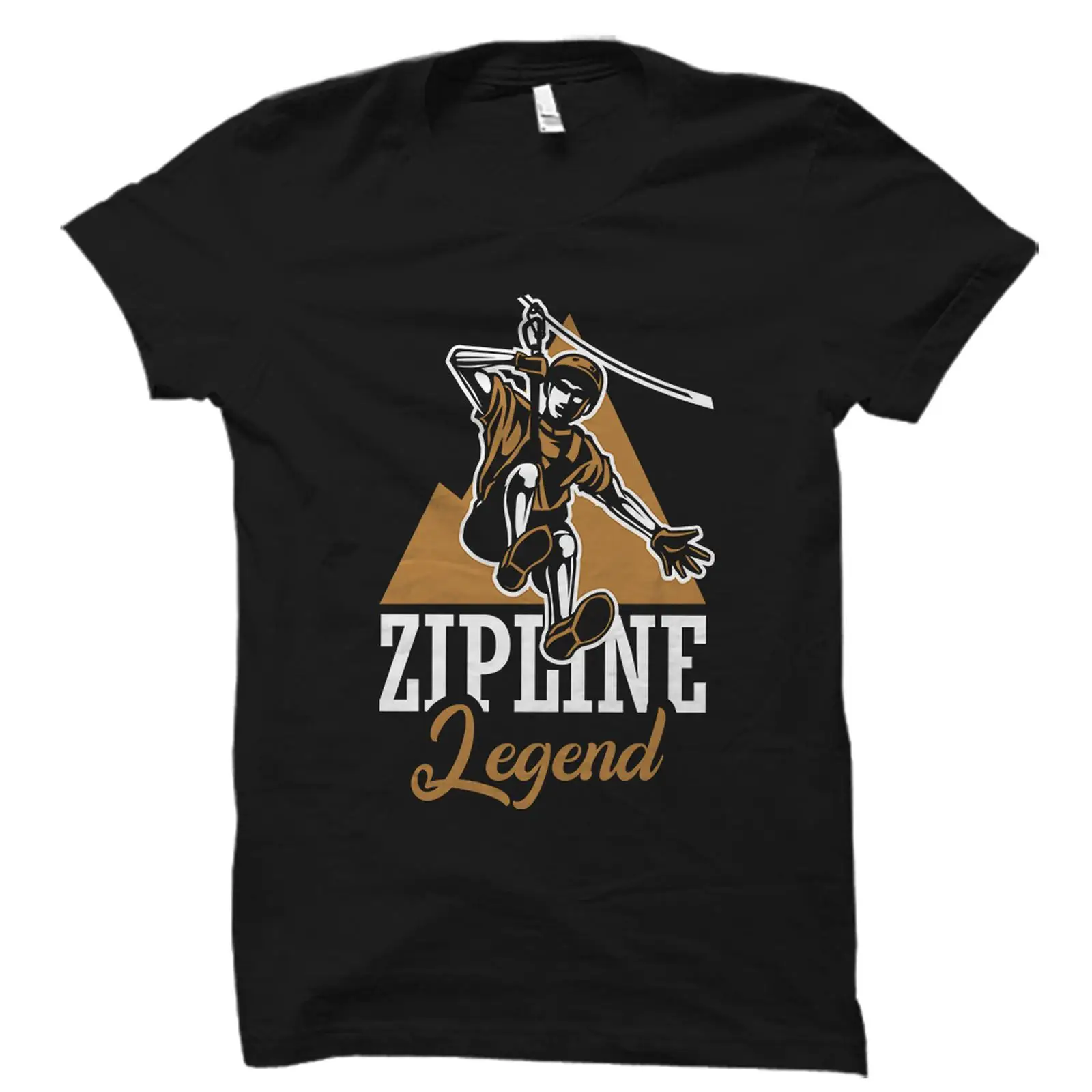 ジップライン・レジェンドTシャツ　面白いジップラインデザイン - Outdoor Adventure Zipline のレビューと価格