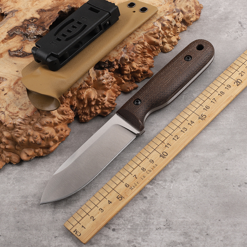 スチールとリネンのハンドルが付いた固定ナイフ,dc53,シャ - Survival Knife Full Tang のレビューと価格